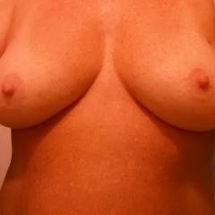 Medium tits of my wife - my wife 