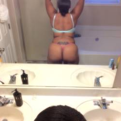 My wife's ass - bubblebutt 