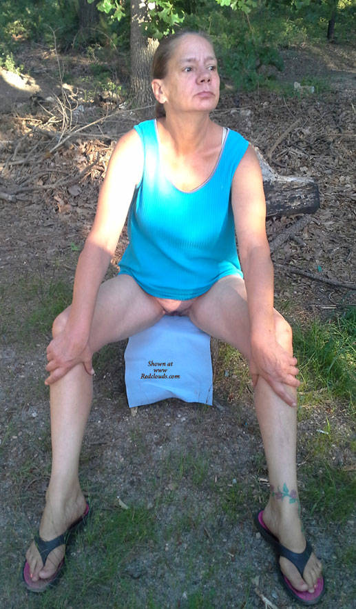 Pic #1Exposing Myself In The Woods - Nature, Pussy
