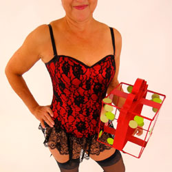 Pic #1Mariska Ready For Santa - High Heels Amateurs, Lingerie