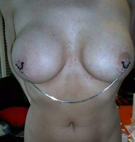 Pic #1 Large tits of my wife - Ibiza Girl