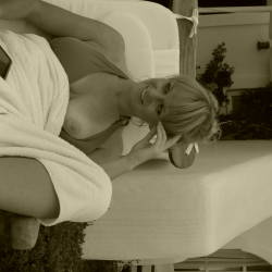 Medium tits of my wife - Cristina