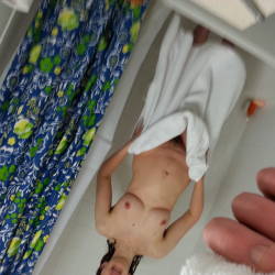 Very small tits of my wife - Missy