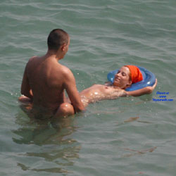 Pic #1Redhead Girl On The Beach - Beach