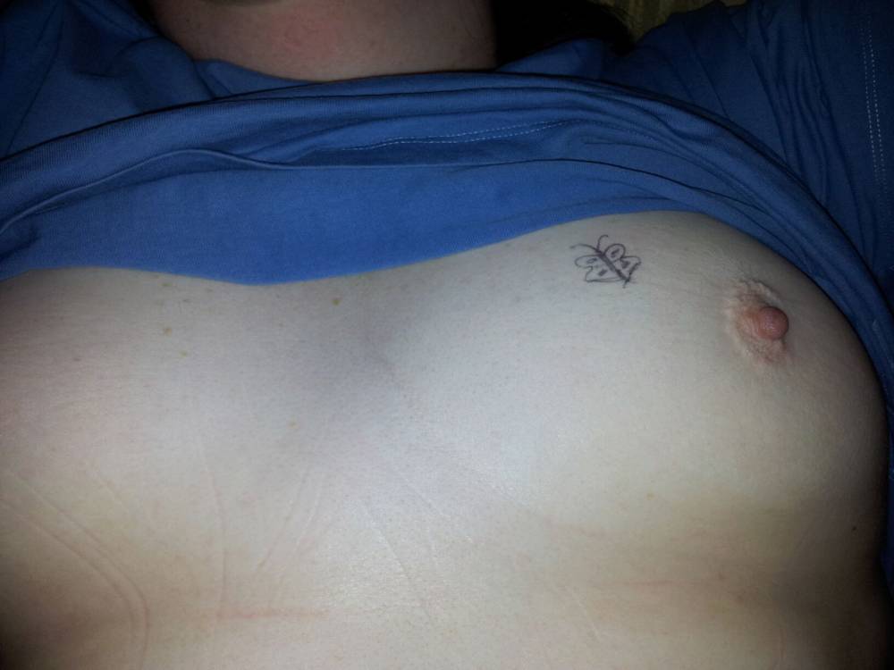 Pic #1 Large tits of my wife - BBW ZA wife