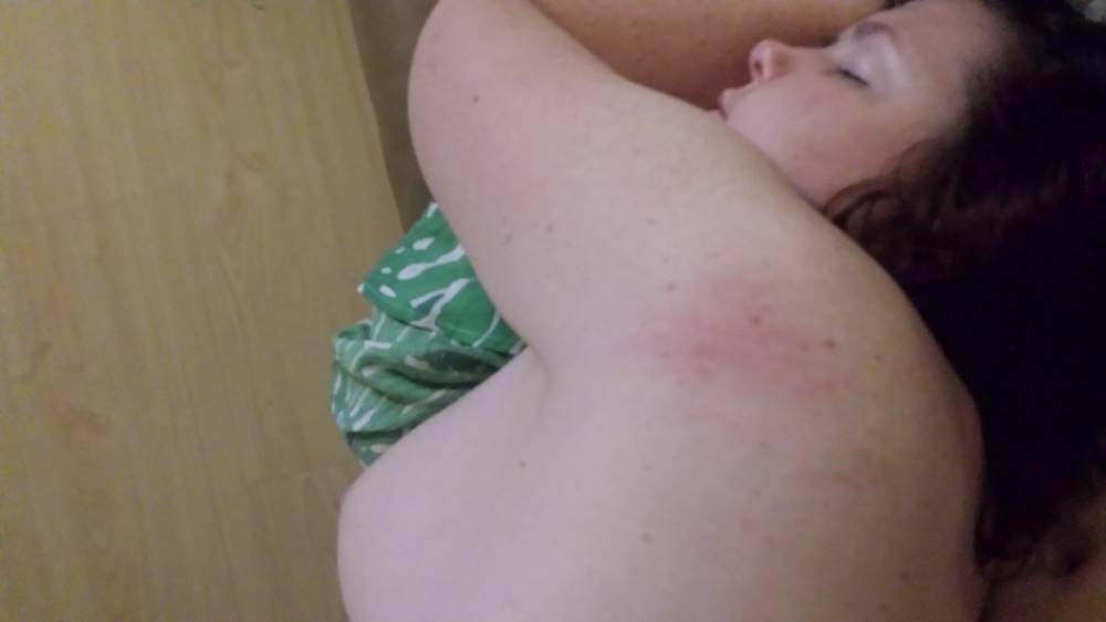 Pic #1 Large tits of my wife - BBW ZA wife