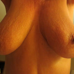 Very large tits of a neighbor - Stephie