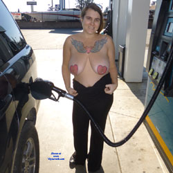 Pic #1Naked BBW In Public Photos - Public Exhibitionist, Nude Wives, Nude Amateurs, Flashing, Big Tits, Public Place, Tattoos, Bbw