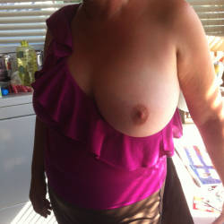 Large tits of my wife - Canadian Made