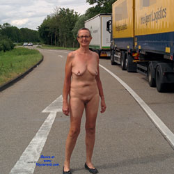 Pic #1Parking Lot - Public Exhibitionist, Flashing, Big Tits, Public Place