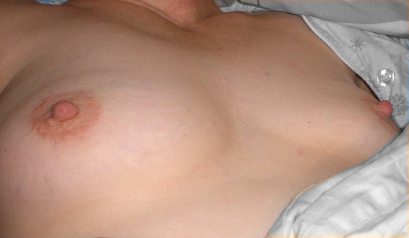 Pic #1 Small tits of my wife - Marge
