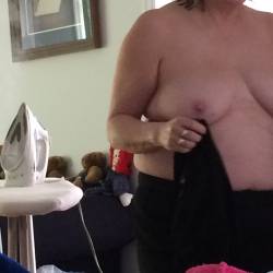 Medium tits of my wife - kimberly