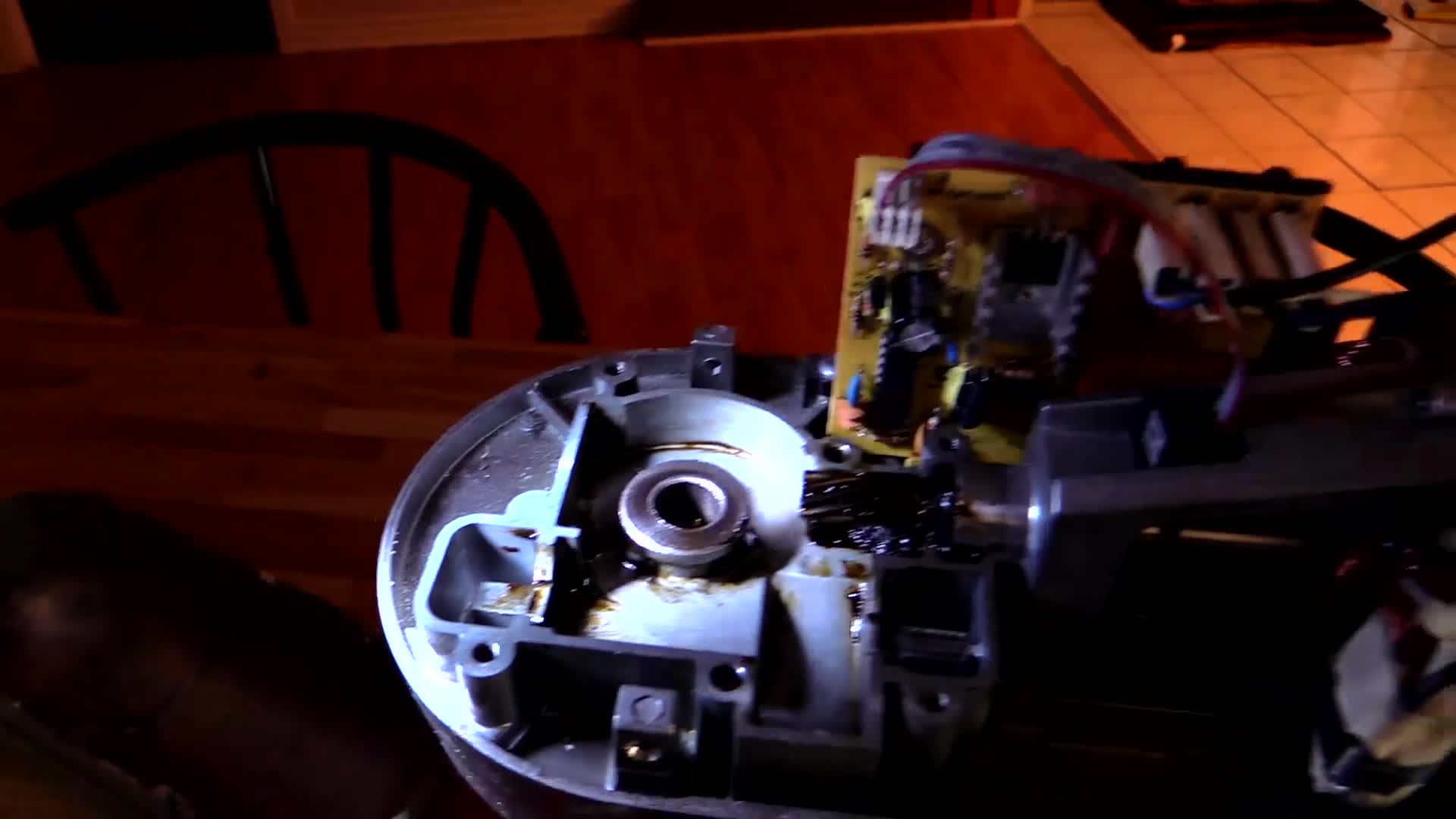 Pic #1Deep Throat Blow Job In The Kitchen - Big Tits, Brunette, Cumshot