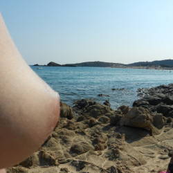 Medium tits of my girlfriend - Kate