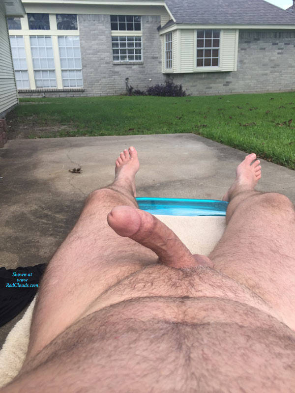 Pic #1M* Sunning In The Backyard