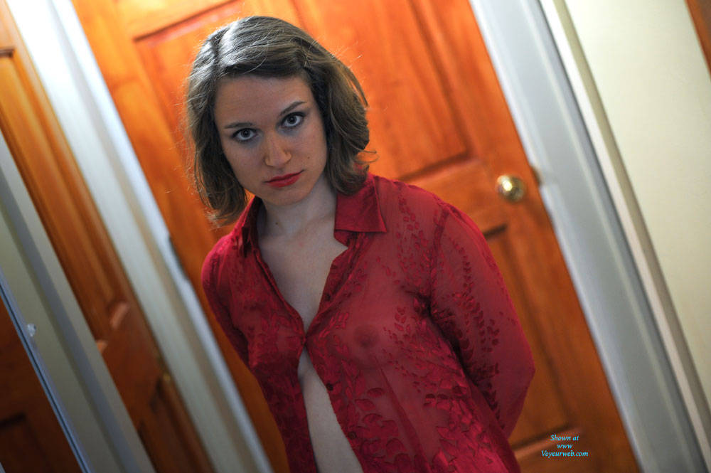 Pic #1Little Red - Brunette, Gf, High Heels Amateurs, See Through