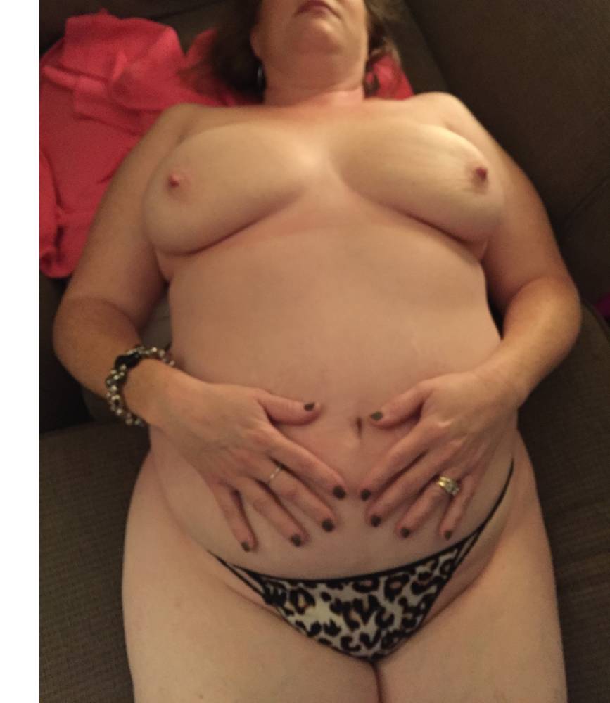 Pic #1 Very large tits of my wife - MILF