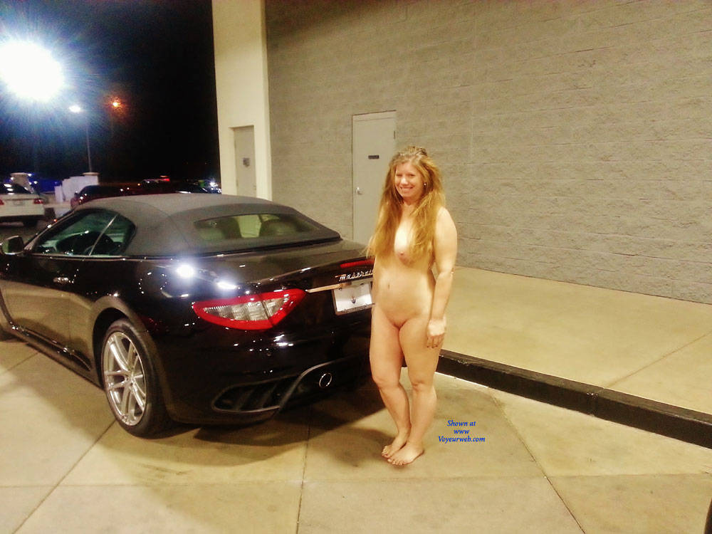 Pic #1Chelly W Just Out Embarrassing Husband Some More - Big Tits, Public Exhibitionist, Public Place