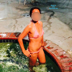 Pic #1 WW At Hotel - Bikini Voyeur, See Through, Wife/wives