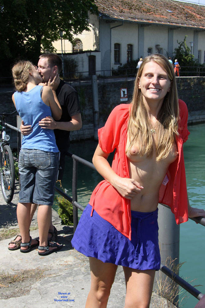Pic #1Bri In Lindau - Public Place, Public Exhibitionist, Flashing, Shaved