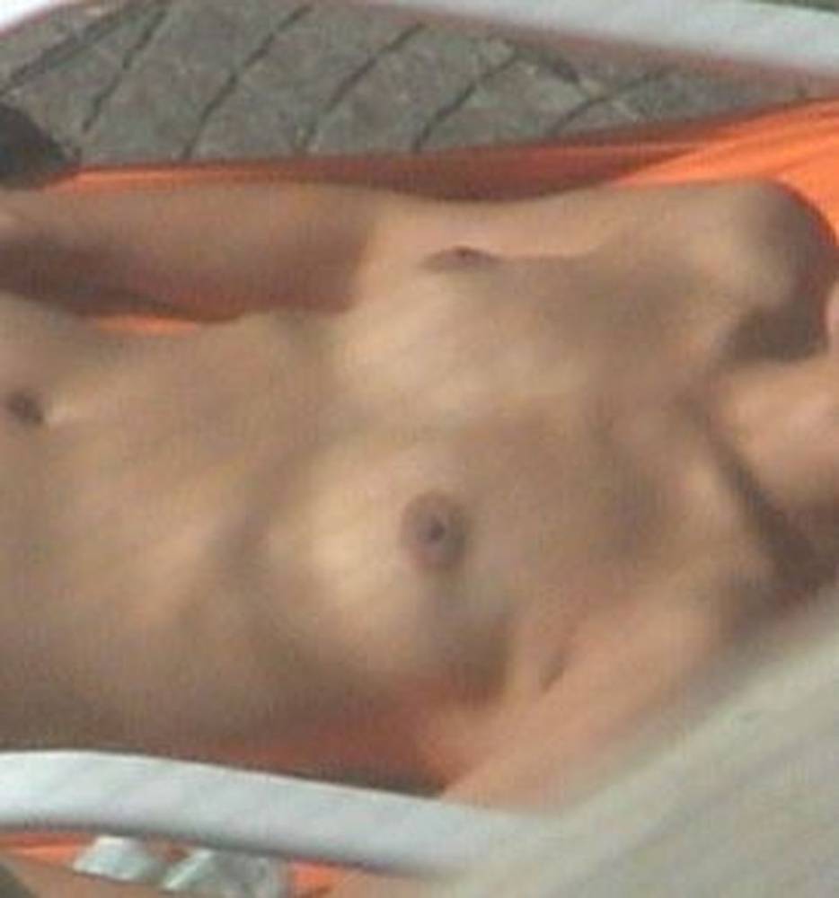 Pic #1 Very small tits of my wife - ex wife sleeping