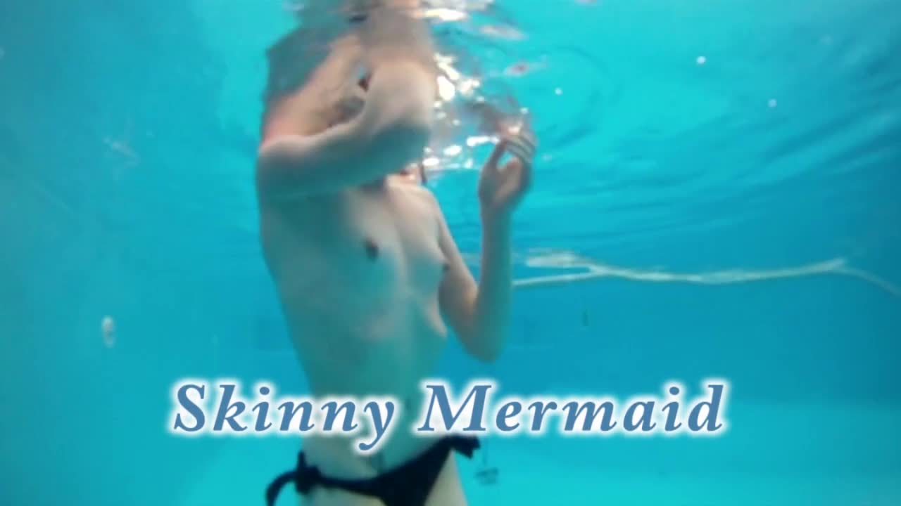 Pic #1Mermaids Swim - Natural Tits, Shaved, Tattoos