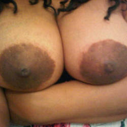 Large tits of my wife - Miss juicy 