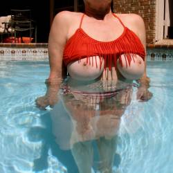 Large tits of my wife - Rachel