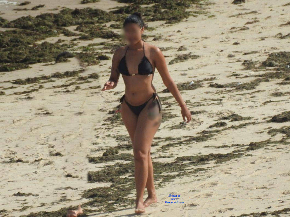 Pic #1Black Bikini From Recife City, Brazil - Beach, Bikini Voyeur, Brunette