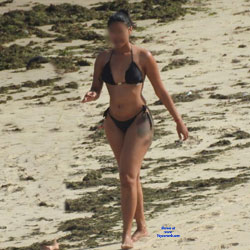 Pic #1Black Bikini From Recife City, Brazil - Beach, Bikini Voyeur, Brunette