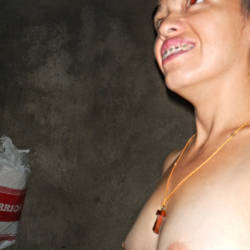 Small tits of my wife - Monjita