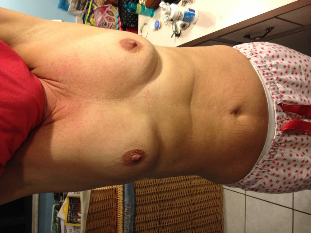 Pic #1 Small tits of my wife - Wife