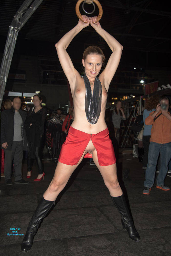 Pic #1Bri On Exasia - Public Exhibitionist, Public Place, Shaved