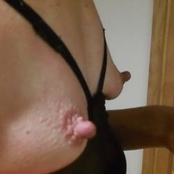 Very small tits of my wife - Karen
