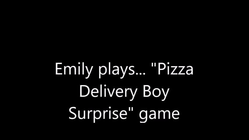 Pic #1Pizza Delivery Boy Surprise Game - Brunette, Bush Or Hairy