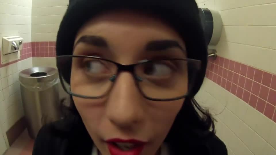 Pic #1Public Cum Walk At The Mall - Blowjob, Facials