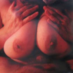 Very large tits of my wife - sandy