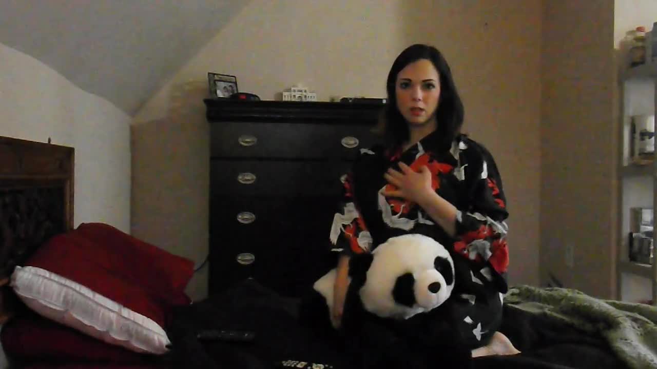 Pic #1Kimono - Brunette, Lingerie, Striptease