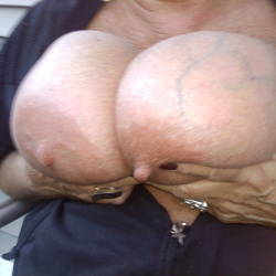 Very large tits of my wife - bigtits