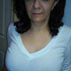 Very large tits of my girlfriend - Riba