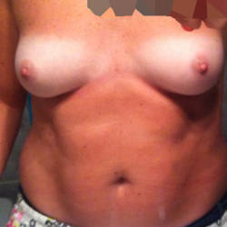 Small tits of my wife - My wife