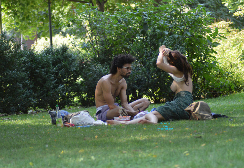 Pic #1Hot Summer In Vienna 2015 - Brunette, Voyeur