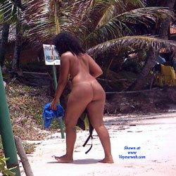 Pic #1Tambaba Beach, Brazil - Brunette, Big Ass