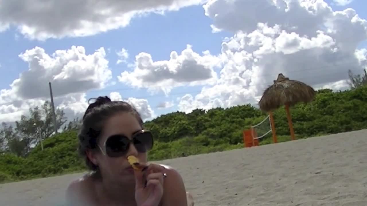 Pic #1My Latina Wife Alison Nude Beach Cock Tease! - Latina, Firm Ass, Brunette, Beach, Shaved, Wife/wives