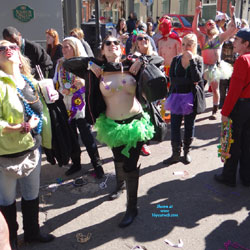 Pic #1Mardi Gras 4 - Flashing, Public Exhibitionist, Public Place