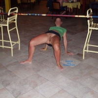 Pic #1 Liz in St. Martin - Public Exhibitionist, Public Place