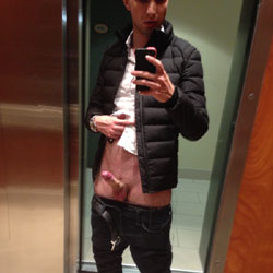 Pic #1M* Naked Elevator