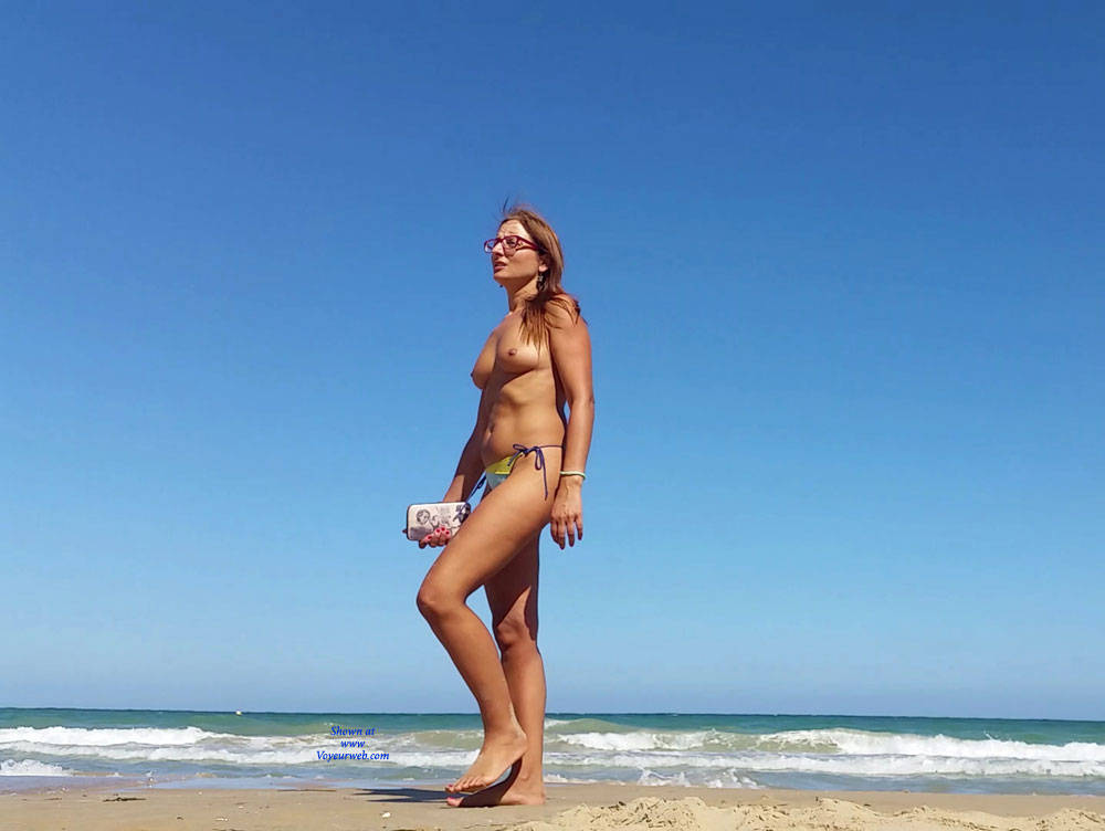 Pic #1Tits On The Beach - Beach Voyeur, Outdoors