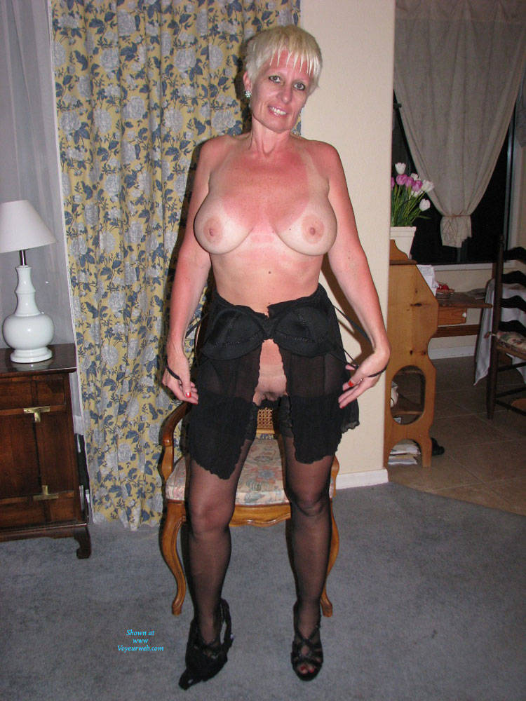 Pic #1 Spain Jane Lingerie - Big Tits, Blonde, Lingerie, Amateur