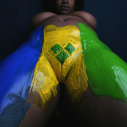 Pic #1 Artistic Flags And Paint - Nude Girls, Big Tits, Ebony
